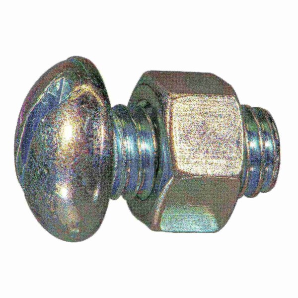 Midwest Fastener 3/18"-16 x 3/4 in Slotted Round Machine Screw, Zinc Plated Steel, 10 PK 60161 - main